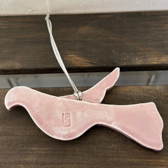 Dove Ornament, Purple